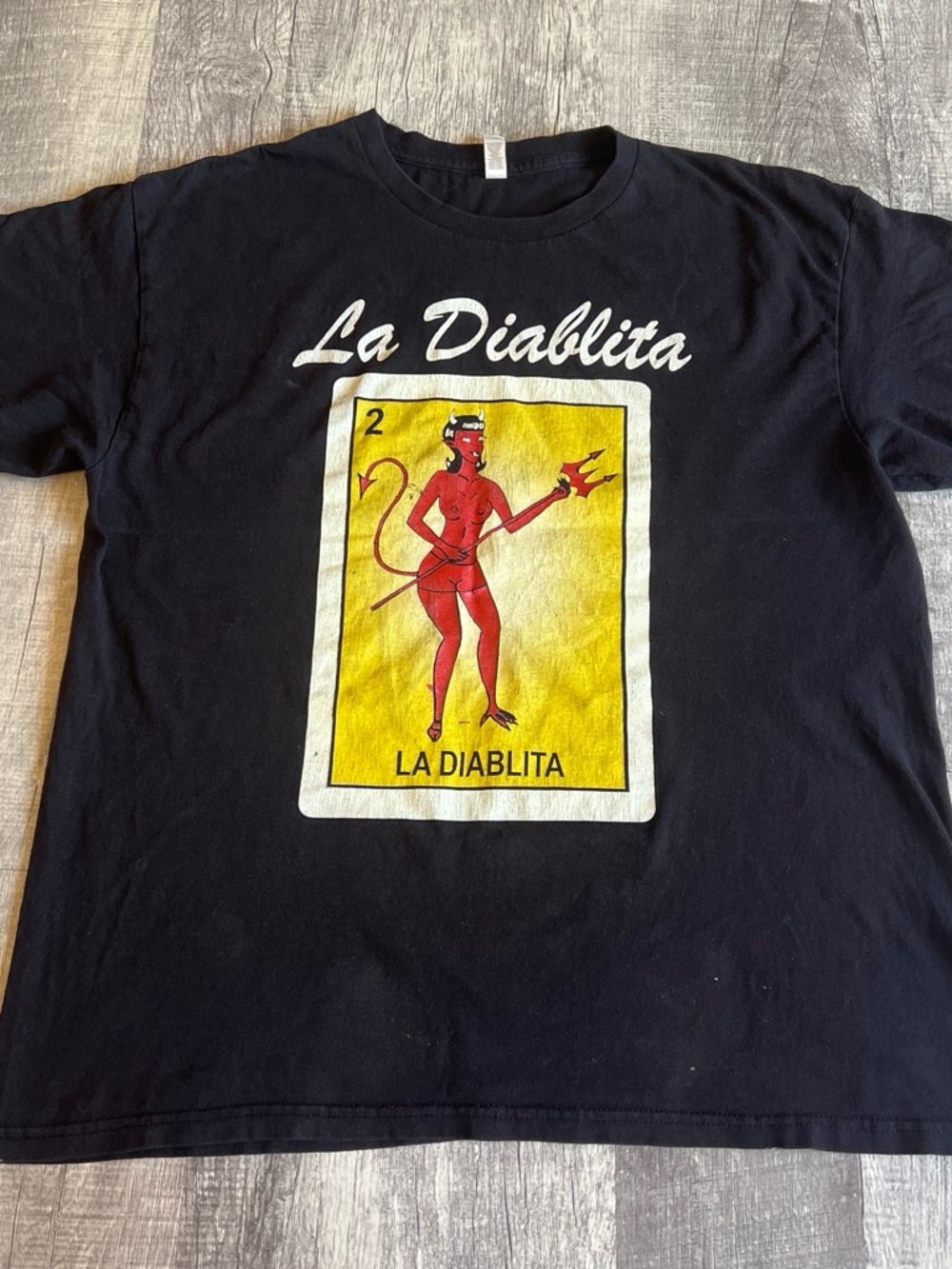 La Diablita Graphic Tee Size XL